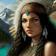 Chủ đề tranh Thổ dân - Thư viện tranh