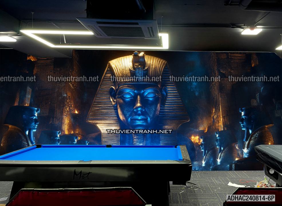 Tranh dán tường AI CẬP cho quán Bi-a - Tranh tường chất lượng cao