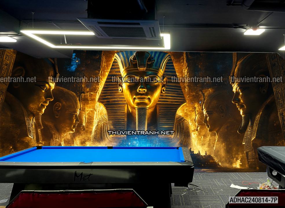 Tranh dán tường AI CẬP cho quán Bi-a - Tranh tường chất lượng cao