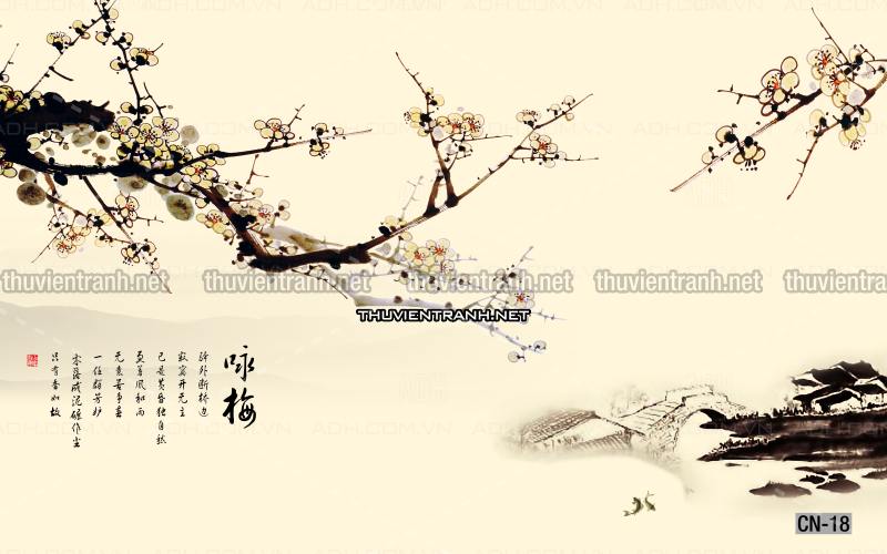 Tranh trang trí, tranh vẽ phong Cách Thủy mặc - Kết quả tìm kiếm tranh tường