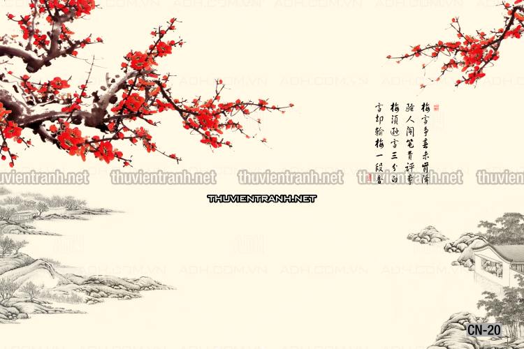 Tranh trang trí, tranh vẽ phong Cách Thủy mặc - Kết quả tìm kiếm tranh tường