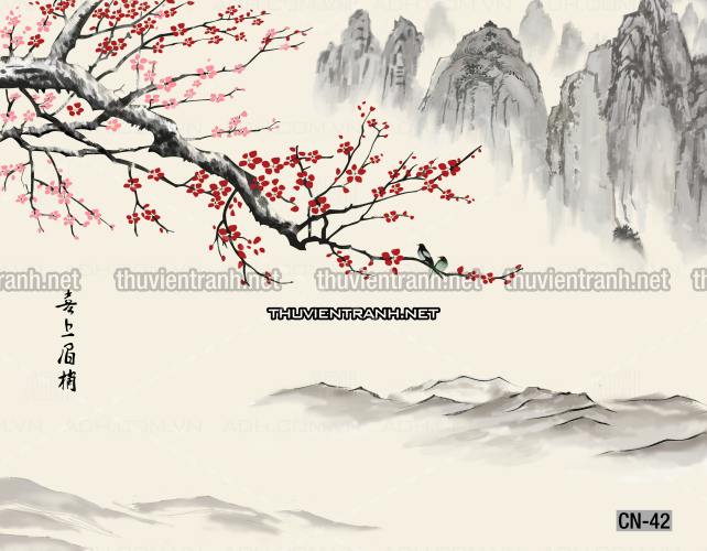 : Tranh trang trí, tranh vẽ phong Cách Thủy mặc - Kết quả tìm kiếm tranh tường