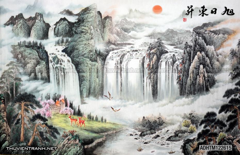 Tranh trang trí, tranh vẽ phong Cách Thủy mặc - Kết quả tìm kiếm tranh tường