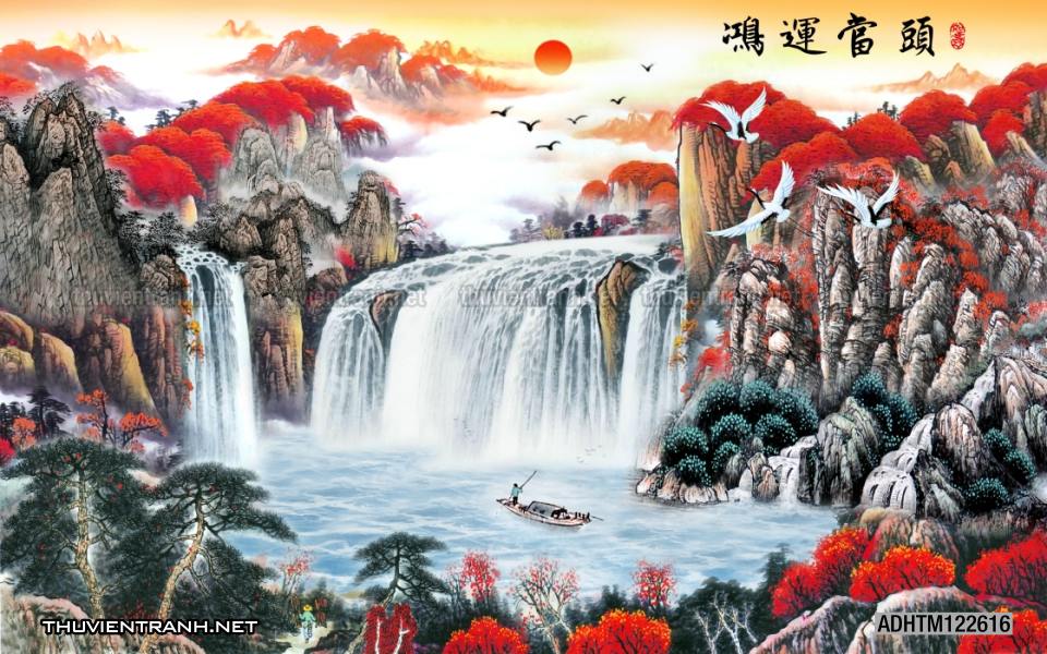 Tranh trang trí, tranh vẽ phong Cách Thủy mặc - Kết quả tìm kiếm tranh tường