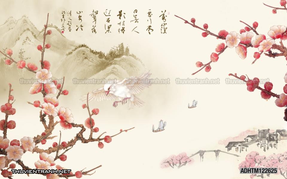 Tranh trang trí, tranh vẽ phong Cách Thủy mặc - Kết quả tìm kiếm tranh tường