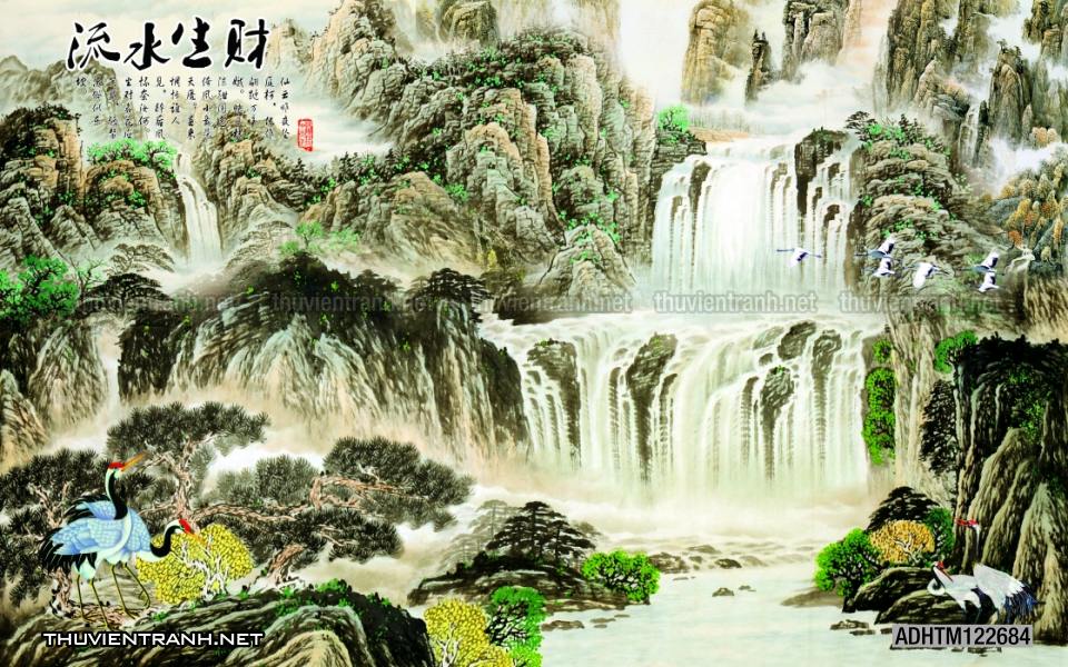 Tranh trang trí, tranh vẽ phong Cách Thủy mặc - Kết quả tìm kiếm tranh tường