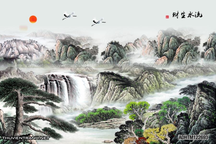 Tranh trang trí, tranh vẽ phong Cách Thủy mặc - Kết quả tìm kiếm tranh tường