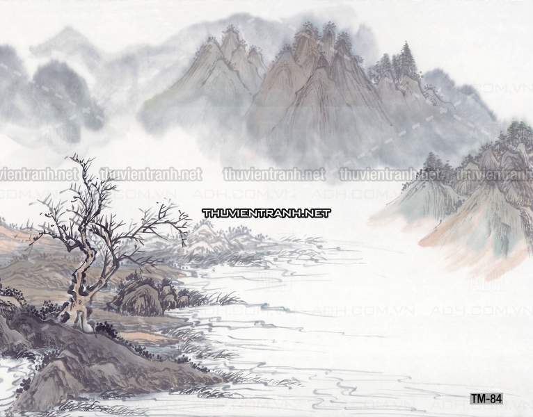 Tranh trang trí, tranh vẽ phong Cách Thủy mặc - Kết quả tìm kiếm tranh tường