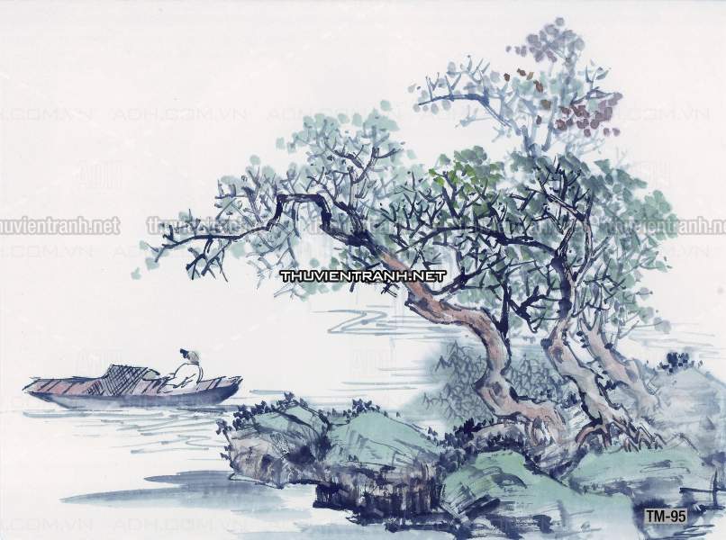 Tranh trang trí, tranh vẽ phong Cách Thủy mặc - Kết quả tìm kiếm tranh tường
