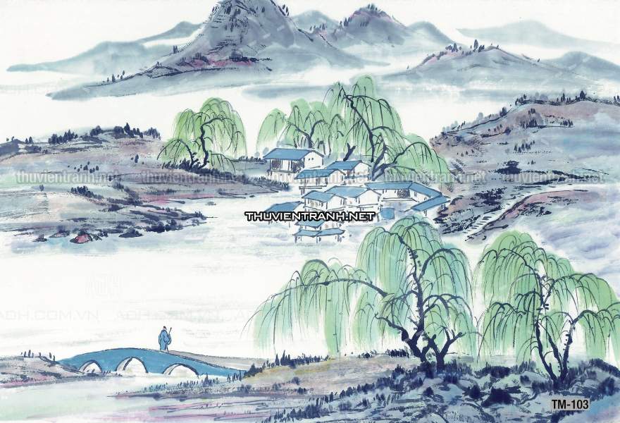 Tranh trang trí, tranh vẽ phong Cách Thủy mặc - Kết quả tìm kiếm tranh tường