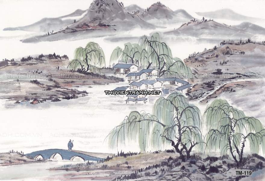 Tranh trang trí, tranh vẽ phong Cách Thủy mặc - Kết quả tìm kiếm tranh tường
