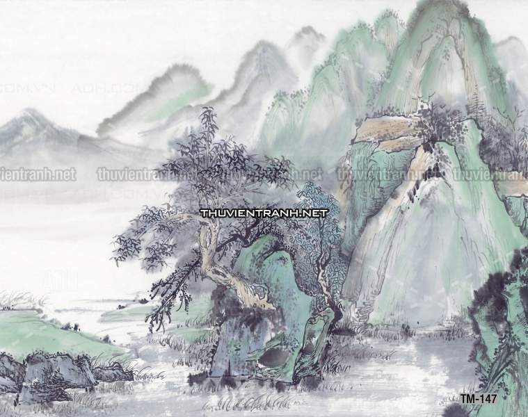 Tranh trang trí, tranh vẽ phong Cách Thủy mặc - Kết quả tìm kiếm tranh tường