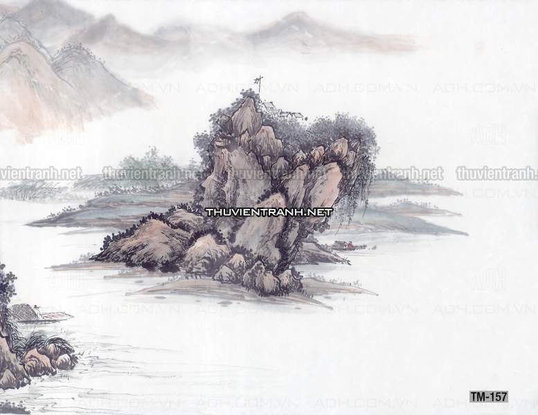 Tranh trang trí, tranh vẽ phong Cách Thủy mặc - Kết quả tìm kiếm tranh tường