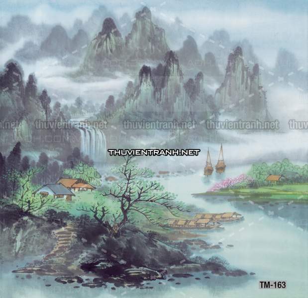 Tranh trang trí, tranh vẽ phong Cách Thủy mặc - Kết quả tìm kiếm tranh tường