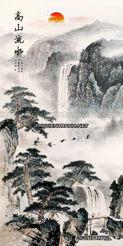 Tranh trang trí, tranh vẽ phong Cách Thủy mặc - Kết quả tìm kiếm tranh tường