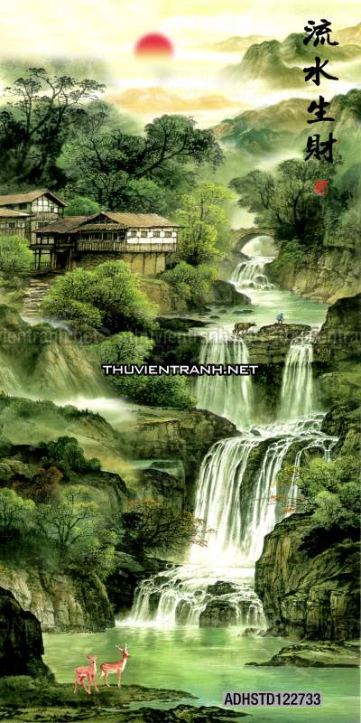 Tranh trang trí, tranh vẽ phong Cách Thủy mặc - Kết quả tìm kiếm tranh tường