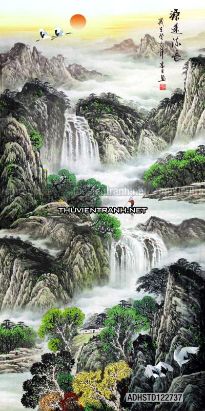 Tranh trang trí, tranh vẽ phong Cách Thủy mặc - Kết quả tìm kiếm tranh tường