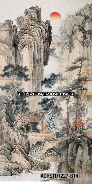 Tranh trang trí, tranh vẽ phong Cách Thủy mặc - Kết quả tìm kiếm tranh tường
