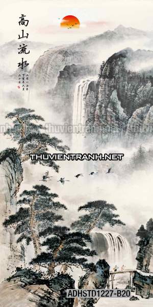 Tranh trang trí, tranh vẽ phong Cách Thủy mặc - Kết quả tìm kiếm tranh tường