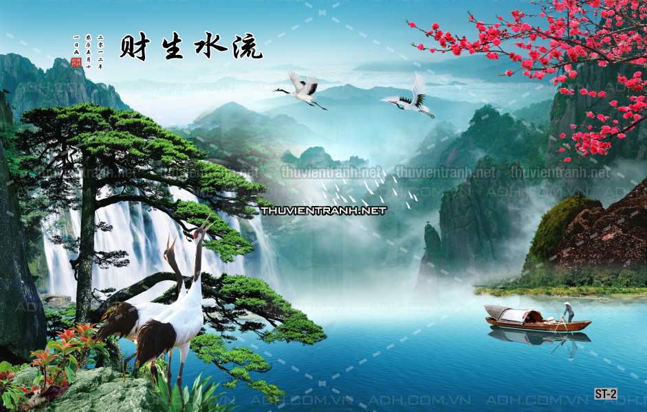 TRANH SƠN THỦY HỮU TÌNH, TRANH PHONG CẢNH SÔNG NÚI, TRUNG QUỐC - Kết quả tìm kiếm tranh tường