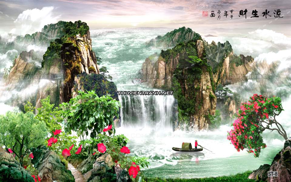 TRANH SƠN THỦY HỮU TÌNH, TRANH PHONG CẢNH SÔNG NÚI, TRUNG QUỐC - Kết quả tìm kiếm tranh tường