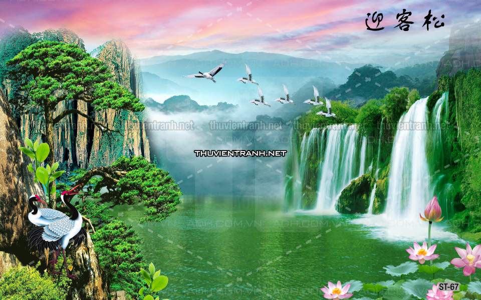 TRANH SƠN THỦY HỮU TÌNH, TRANH PHONG CẢNH SÔNG NÚI, TRUNG QUỐC - Kết quả tìm kiếm tranh tường