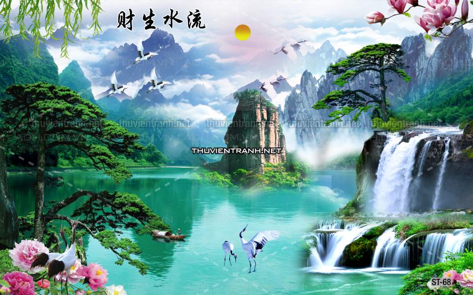 TRANH SƠN THỦY HỮU TÌNH, TRANH PHONG CẢNH SÔNG NÚI, TRUNG QUỐC - Kết quả tìm kiếm tranh tường
