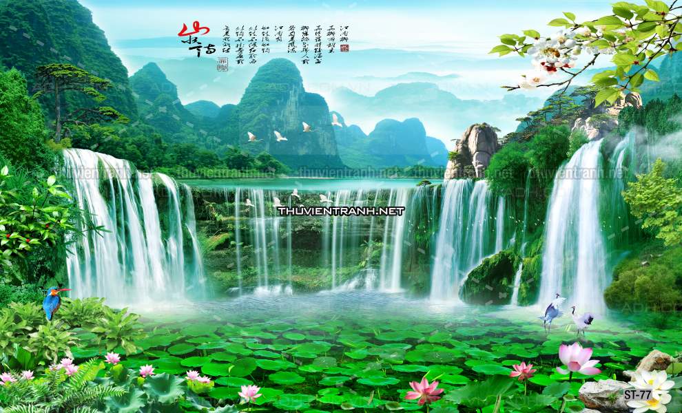 TRANH SƠN THỦY HỮU TÌNH, TRANH PHONG CẢNH SÔNG NÚI, TRUNG QUỐC - Kết quả tìm kiếm tranh tường