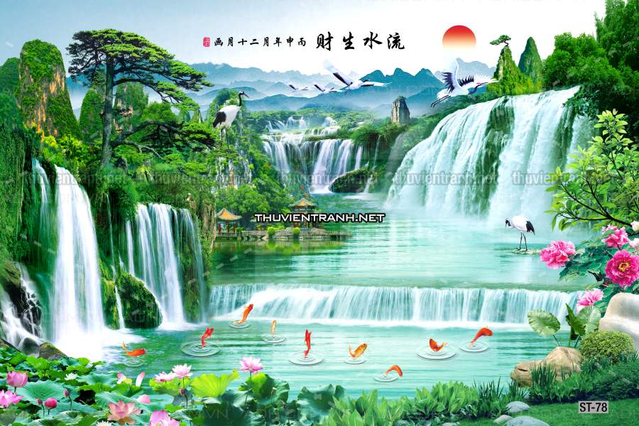 TRANH SƠN THỦY HỮU TÌNH, TRANH PHONG CẢNH SÔNG NÚI, TRUNG QUỐC - Kết quả tìm kiếm tranh tường