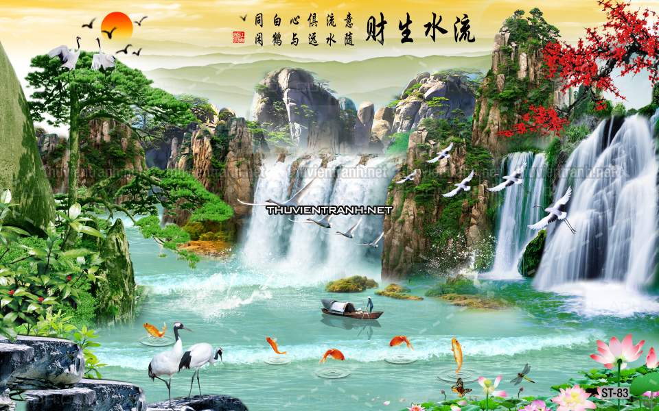 TRANH SƠN THỦY HỮU TÌNH, TRANH PHONG CẢNH SÔNG NÚI, TRUNG QUỐC - Kết quả tìm kiếm tranh tường
