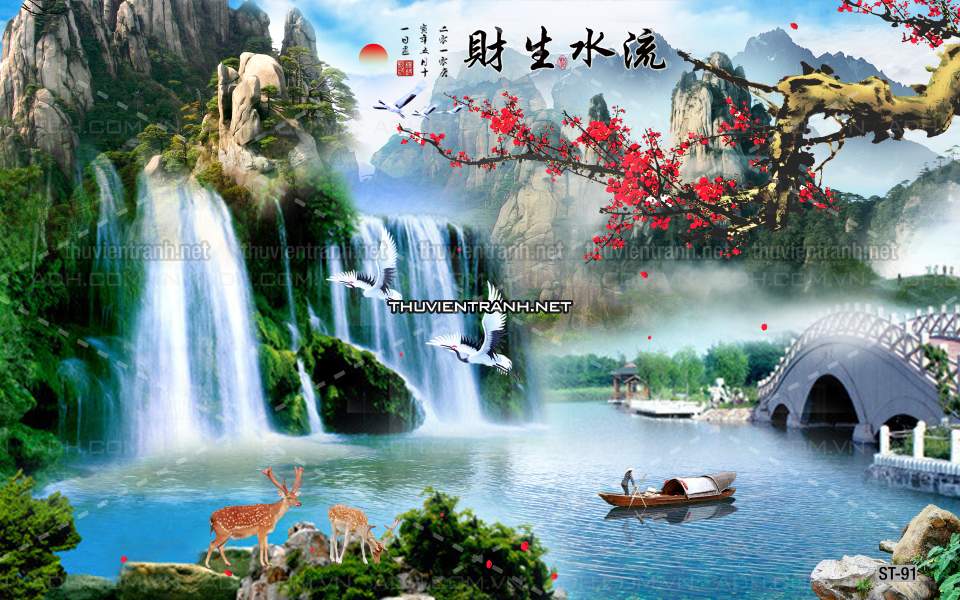 TRANH SƠN THỦY HỮU TÌNH, TRANH PHONG CẢNH SÔNG NÚI, TRUNG QUỐC - Kết quả tìm kiếm tranh tường