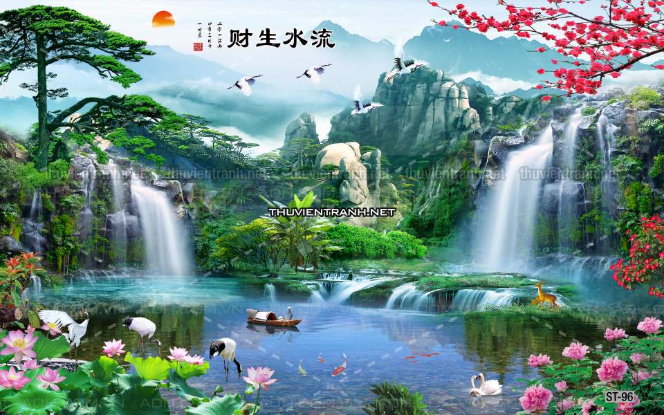 TRANH SƠN THỦY HỮU TÌNH, TRANH PHONG CẢNH SÔNG NÚI, TRUNG QUỐC - Kết quả tìm kiếm tranh tường