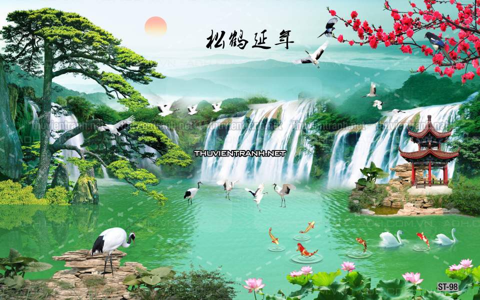 TRANH SƠN THỦY HỮU TÌNH, TRANH PHONG CẢNH SÔNG NÚI, TRUNG QUỐC - Kết quả tìm kiếm tranh tường