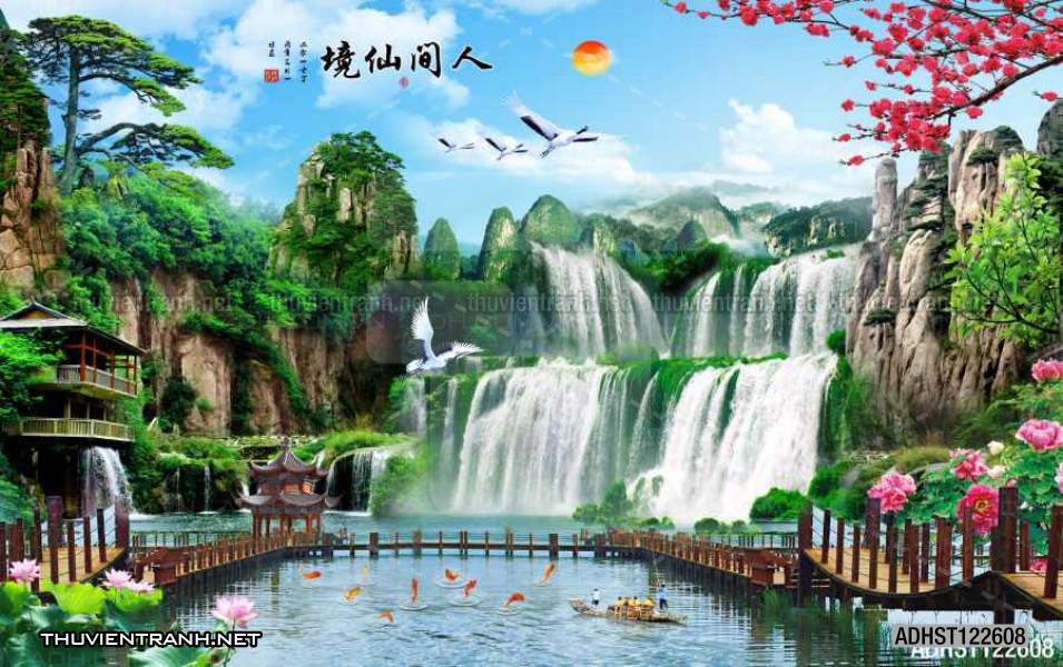 TRANH SƠN THỦY HỮU TÌNH, TRANH PHONG CẢNH SÔNG NÚI, TRUNG QUỐC - Kết quả tìm kiếm tranh tường
