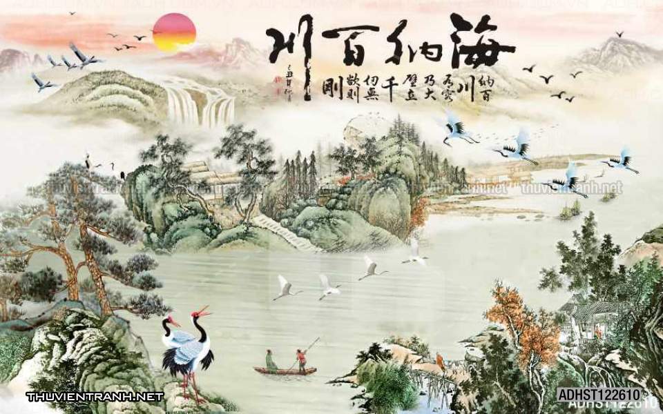 TRANH SƠN THỦY HỮU TÌNH, TRANH PHONG CẢNH SÔNG NÚI, TRUNG QUỐC - Kết quả tìm kiếm tranh tường