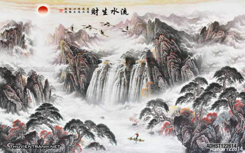 TRANH SƠN THỦY HỮU TÌNH, TRANH PHONG CẢNH SÔNG NÚI, TRUNG QUỐC - Kết quả tìm kiếm tranh tường