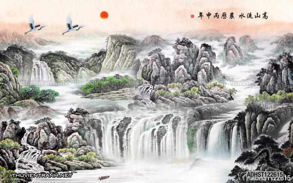 TRANH SƠN THỦY HỮU TÌNH, TRANH PHONG CẢNH SÔNG NÚI, TRUNG QUỐC - Kết quả tìm kiếm tranh tường