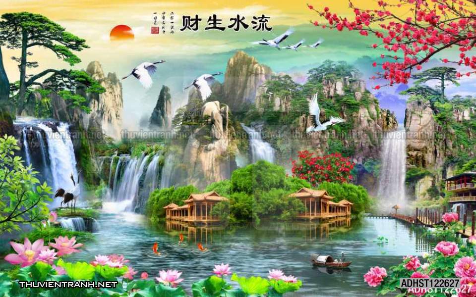 TRANH SƠN THỦY HỮU TÌNH, TRANH PHONG CẢNH SÔNG NÚI, TRUNG QUỐC - Kết quả tìm kiếm tranh tường