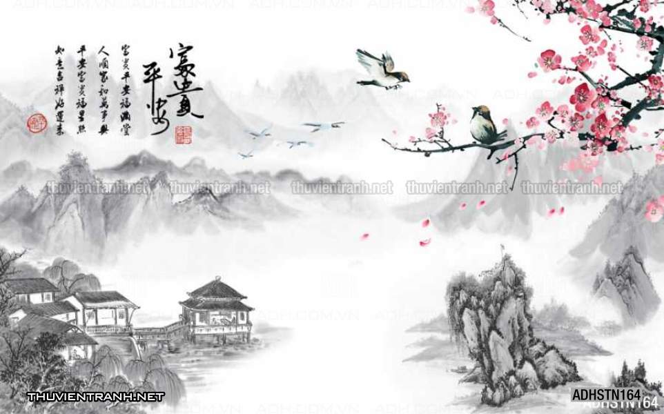 TRANH SƠN THỦY HỮU TÌNH, TRANH PHONG CẢNH SÔNG NÚI, TRUNG QUỐC - Kết quả tìm kiếm tranh tường
