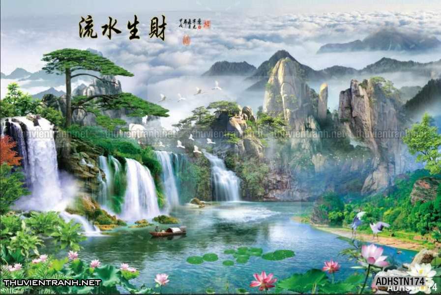 TRANH SƠN THỦY HỮU TÌNH, TRANH PHONG CẢNH SÔNG NÚI, TRUNG QUỐC - Kết quả tìm kiếm tranh tường
