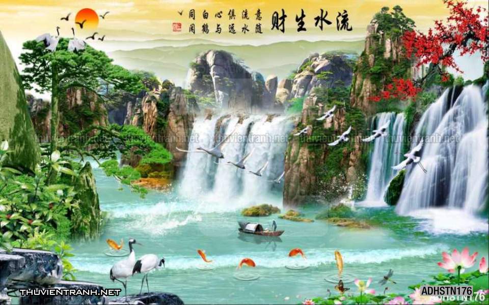 TRANH SƠN THỦY HỮU TÌNH, TRANH PHONG CẢNH SÔNG NÚI, TRUNG QUỐC - Kết quả tìm kiếm tranh tường