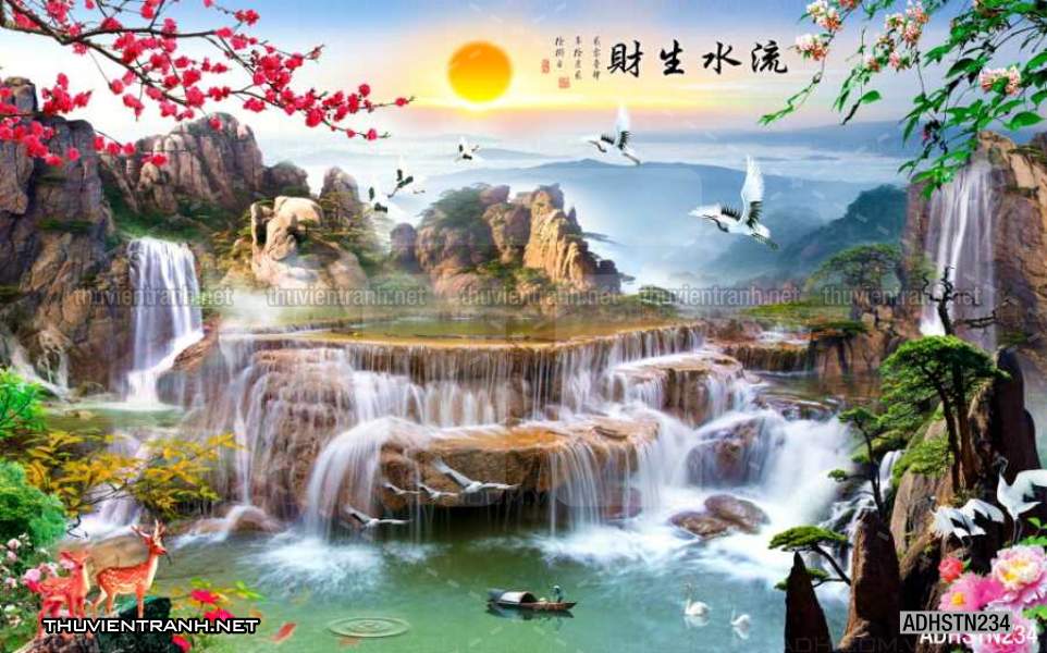 TRANH SƠN THỦY HỮU TÌNH, TRANH PHONG CẢNH SÔNG NÚI, TRUNG QUỐC - Kết quả tìm kiếm tranh tường