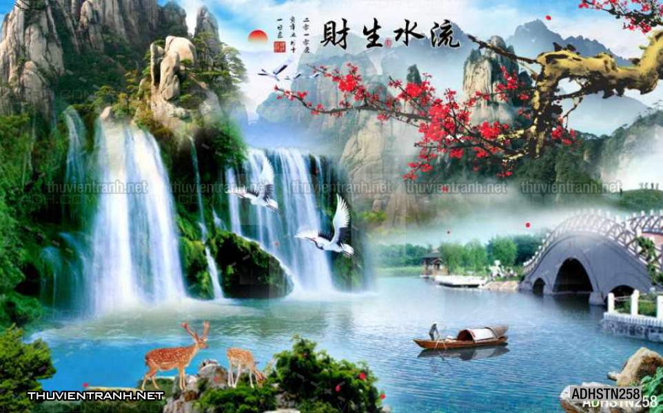 TRANH SƠN THỦY HỮU TÌNH, TRANH PHONG CẢNH SÔNG NÚI, TRUNG QUỐC - Kết quả tìm kiếm tranh tường