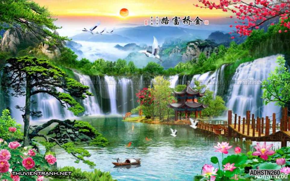 TRANH SƠN THỦY HỮU TÌNH, TRANH PHONG CẢNH SÔNG NÚI, TRUNG QUỐC - Kết quả tìm kiếm tranh tường