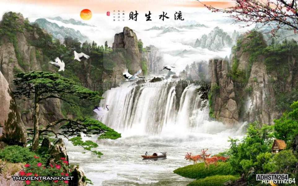 TRANH SƠN THỦY HỮU TÌNH, TRANH PHONG CẢNH SÔNG NÚI, TRUNG QUỐC - Kết quả tìm kiếm tranh tường