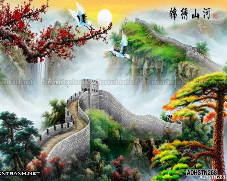 TRANH SƠN THỦY HỮU TÌNH, TRANH PHONG CẢNH SÔNG NÚI, TRUNG QUỐC - Kết quả tìm kiếm tranh tường
