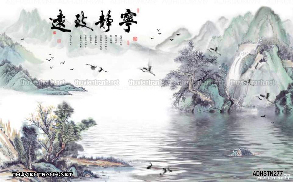 TRANH SƠN THỦY HỮU TÌNH, TRANH PHONG CẢNH SÔNG NÚI, TRUNG QUỐC - Kết quả tìm kiếm tranh tường