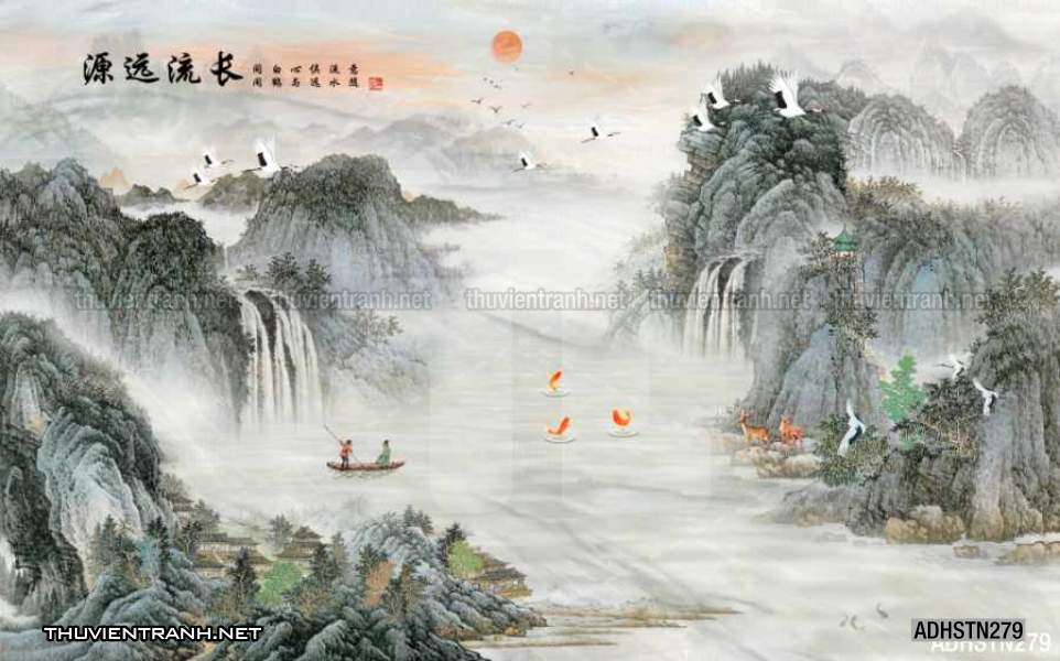 TRANH SƠN THỦY HỮU TÌNH, TRANH PHONG CẢNH SÔNG NÚI, TRUNG QUỐC - Kết quả tìm kiếm tranh tường