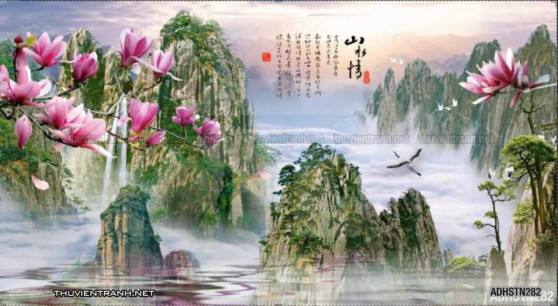 TRANH SƠN THỦY HỮU TÌNH, TRANH PHONG CẢNH SÔNG NÚI, TRUNG QUỐC - Kết quả tìm kiếm tranh tường