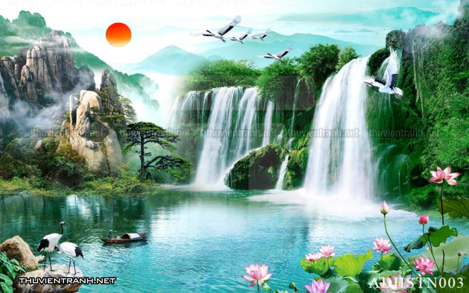 TRANH SƠN THỦY HỮU TÌNH, TRANH PHONG CẢNH SÔNG NÚI, TRUNG QUỐC - Kết quả tìm kiếm tranh tường